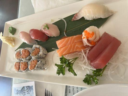 Sashimi and sushi combo 1