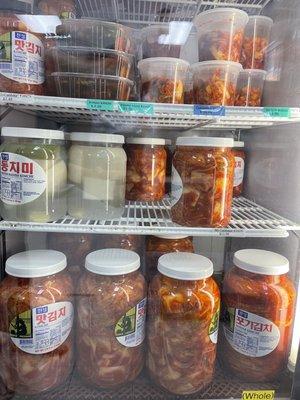 Homemade kimchi