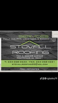 Stovall Roofing