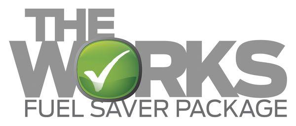 The Works Package gives you the best value with a synthetic blend oil change, tire rotation and more.