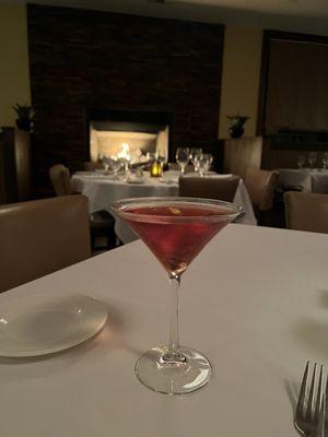 Pomegranate martini