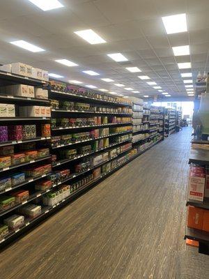 Virginia's Health Food aisle