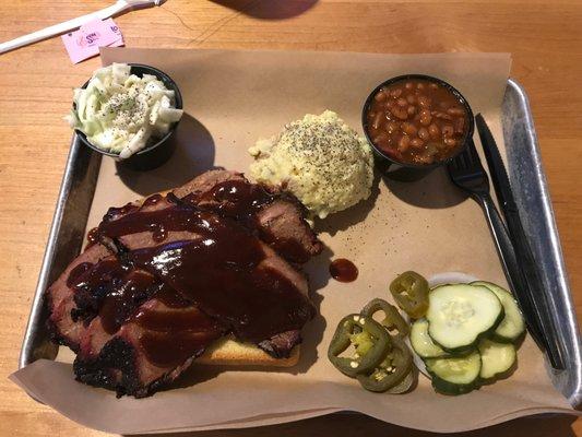 brisket lunch!