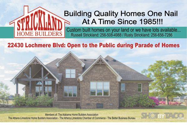 Strickland Home Builders