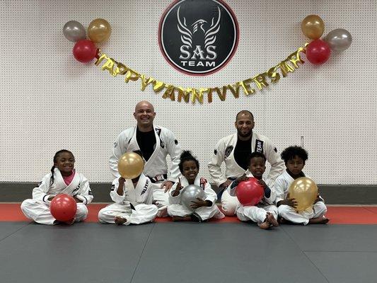 Celebration 7 years doing Brazilian Jiu-Jitsu