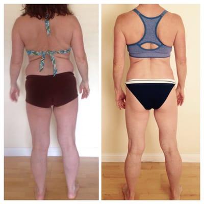 My mother is 51, joined Johnny's fat loss challenge. Her results in just 2 months are amazing