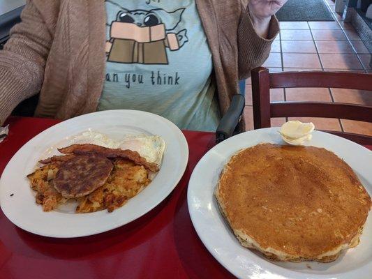 Large pancakes