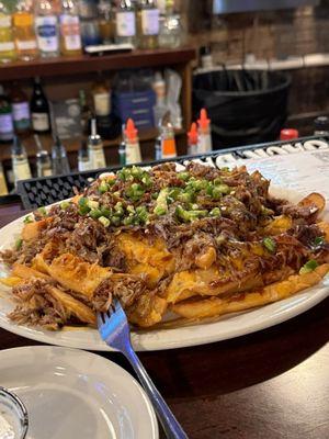 Pulled pork fries