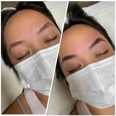 Brow wax & tint