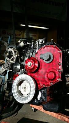 Rebuilt customers B5.9L 12 valve for 69 Dodge Power Wagon conversion.