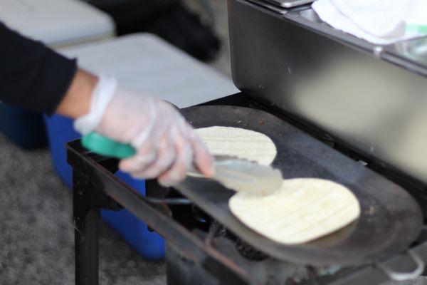 Tamales Express at the market every Saturday. Best Tacos!