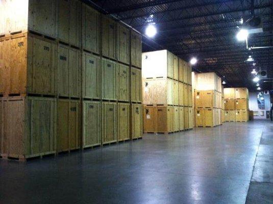 Climate controlled and secured warehouse for all your storage needs