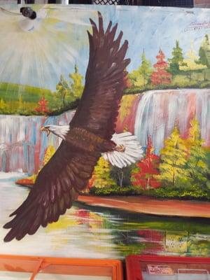 Eagle Mural