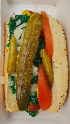 Chicago dog.