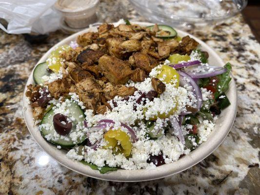 Build your own salad bowl