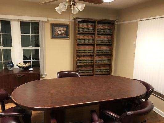 The Gorski Firm's conference room.