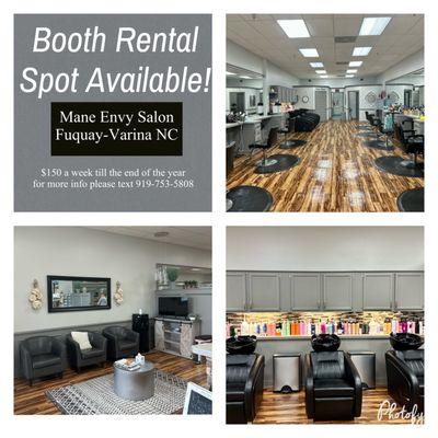 Available booth for rent