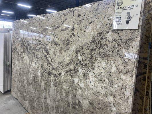 Alaska white Granite selection