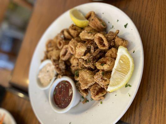 02/27/21 - Crispy Deep - fried Calamari