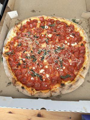 Pepperoni pizza