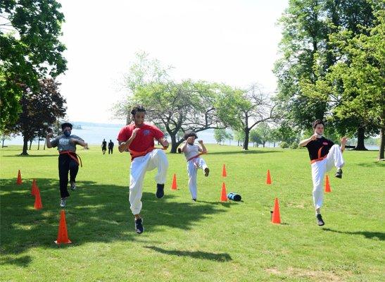 Best Outdoor Krav Maga Self-Defense Classes New Rochelle Westchester County New York