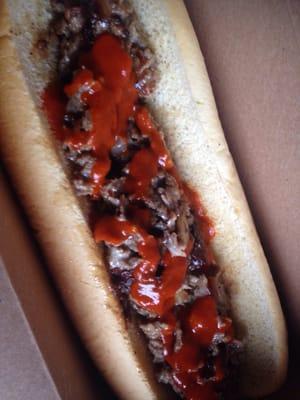 Cheesesteak w sriracha $9