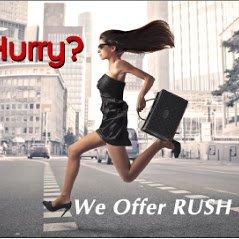 RUSH IN, SAME DAY SERVICE