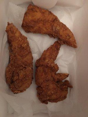 Super sized Tenders!  Super price too 4/$5.