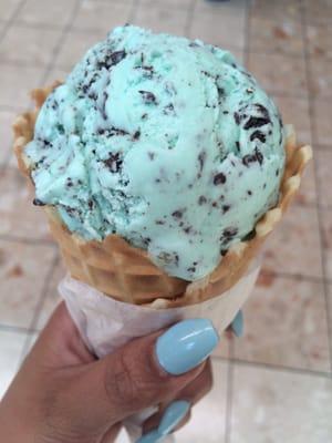 Surprise me with mint choco chip ice cream & I'll love you forever and ever