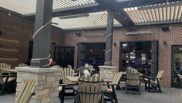 Outdoor seating