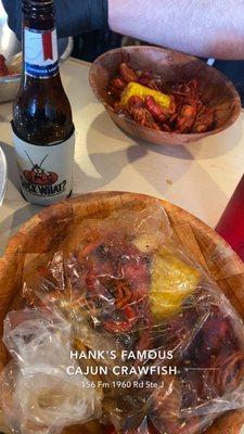 Crawfish add Corn, potato & boiled egg w/ Ultra!