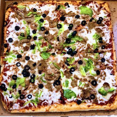 Sicilian Beef Pizza