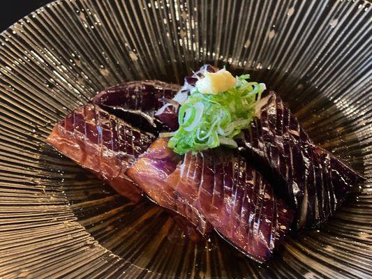 Fried Eggplant with Dashi