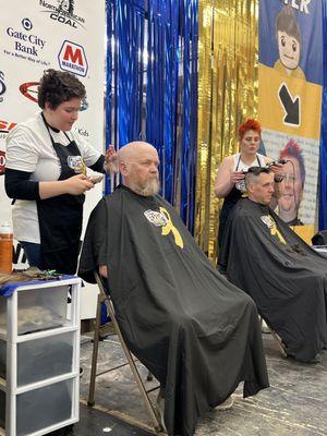 Volunteering at Brave the shave '24