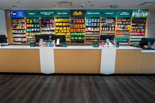 Biggest selection of your favorite brands at our dispensary in Chula Vista! Stiiizy Cannabiotix jeeter and Up!