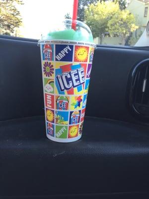 Love an Icee on a hot day. Reminds me of when I was a kid