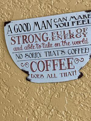 Cute coffee signs