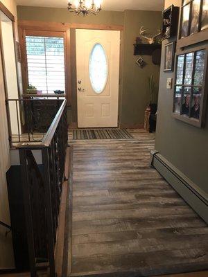 Foyer flooring