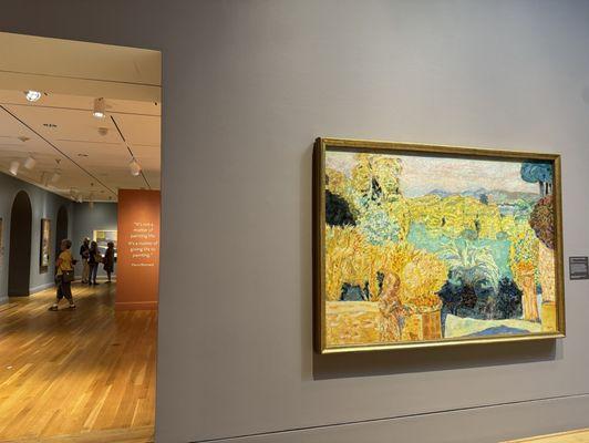 Bonnard's Worlds exhibit