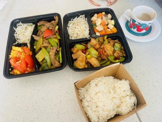 Daily lunch special bento