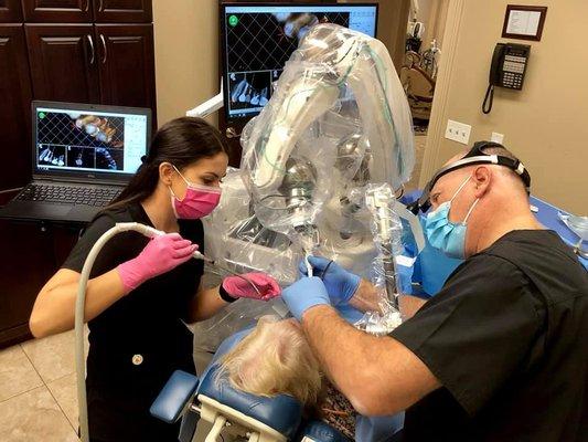 YOMI is the first FDA approved dental implant assisted robot. Dr. Frank is the first YOMI doctor in the Midwest to use it!