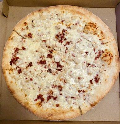 Chicken Bacon Ranch Pizza