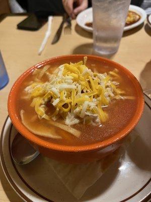 Chicken tortilla soup