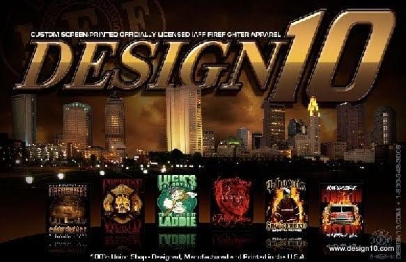 Design 10 Firefighter Tees and Apparel