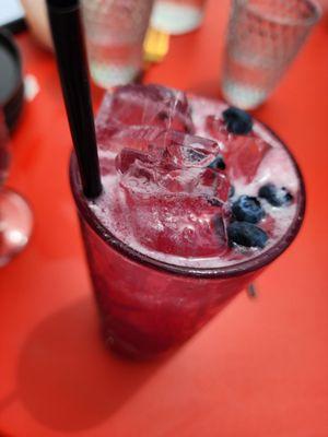 Blueberry gin fizz #2