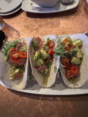 Tuna tacos