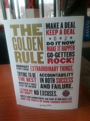 The Golden Rules