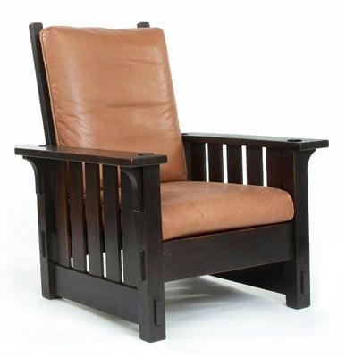 Gustav Stickley reclining arm chair