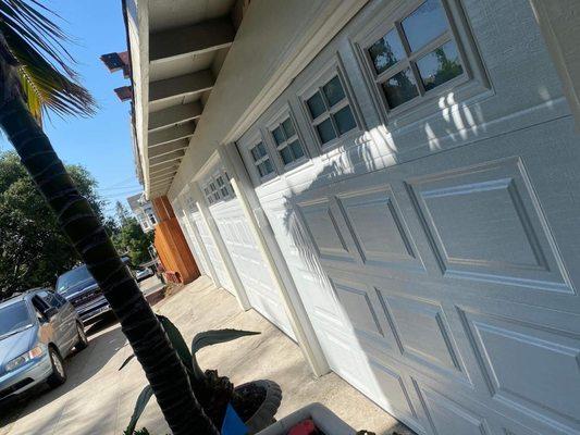 Garage door install