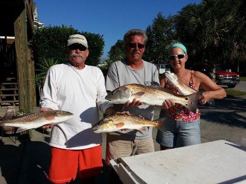 Everyone caught their limit on Red Drum 
 Several Reds released